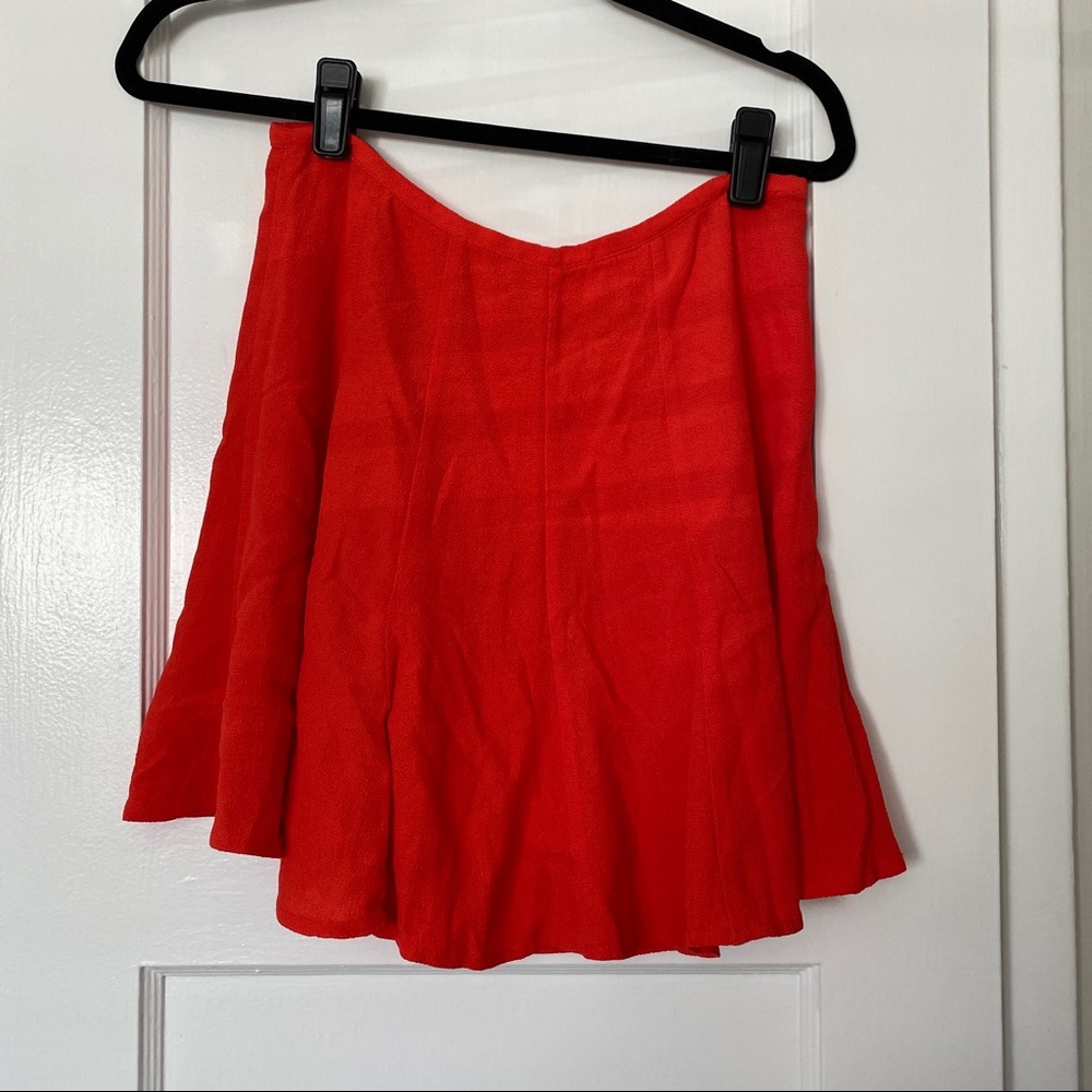 Michael Kors Orange Mini Skirt - size 4